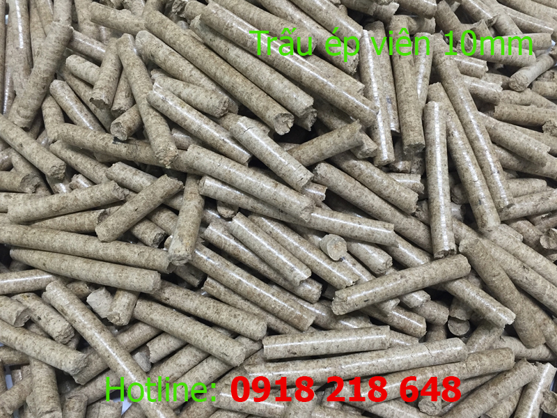 Trấu ép viên 8-12mm